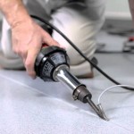 Аппарат для горячей сварки линолеума