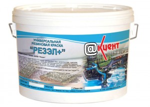 Резиновая краска для бетона
