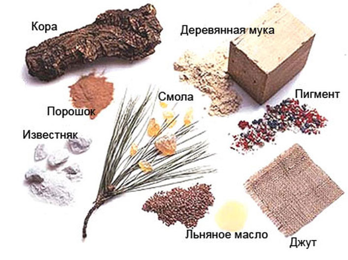 Из чего состоит натуральный линолеум