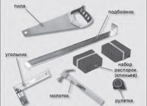 Инструменты для укладки паркета елочкой