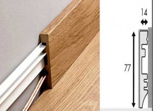 плинтус Квик Степ parquet