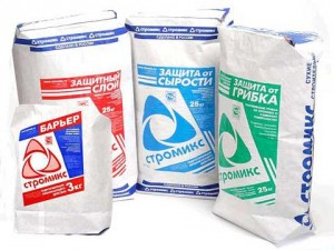 обмазочная сухая смесь