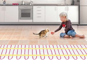 Теплый пол просто необходим, когда дома есть дети