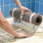 укладка теплого пола в ванной комнате