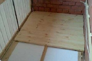 укладка пенопласта